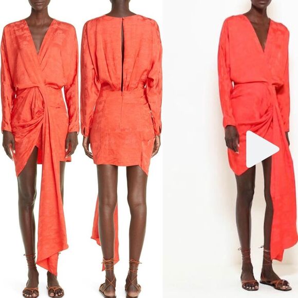 Johanna Ortiz Scents of Holi Draped Mini Dress - Picture 2 of 11